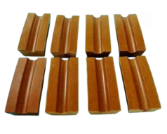 礦用猴車驅動輪襯塊支持定制